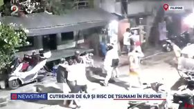 VIDEO Cutremur puternic de 6,9 grade zguduie centrul Filipinelor: risc de tsunami și pene de curent